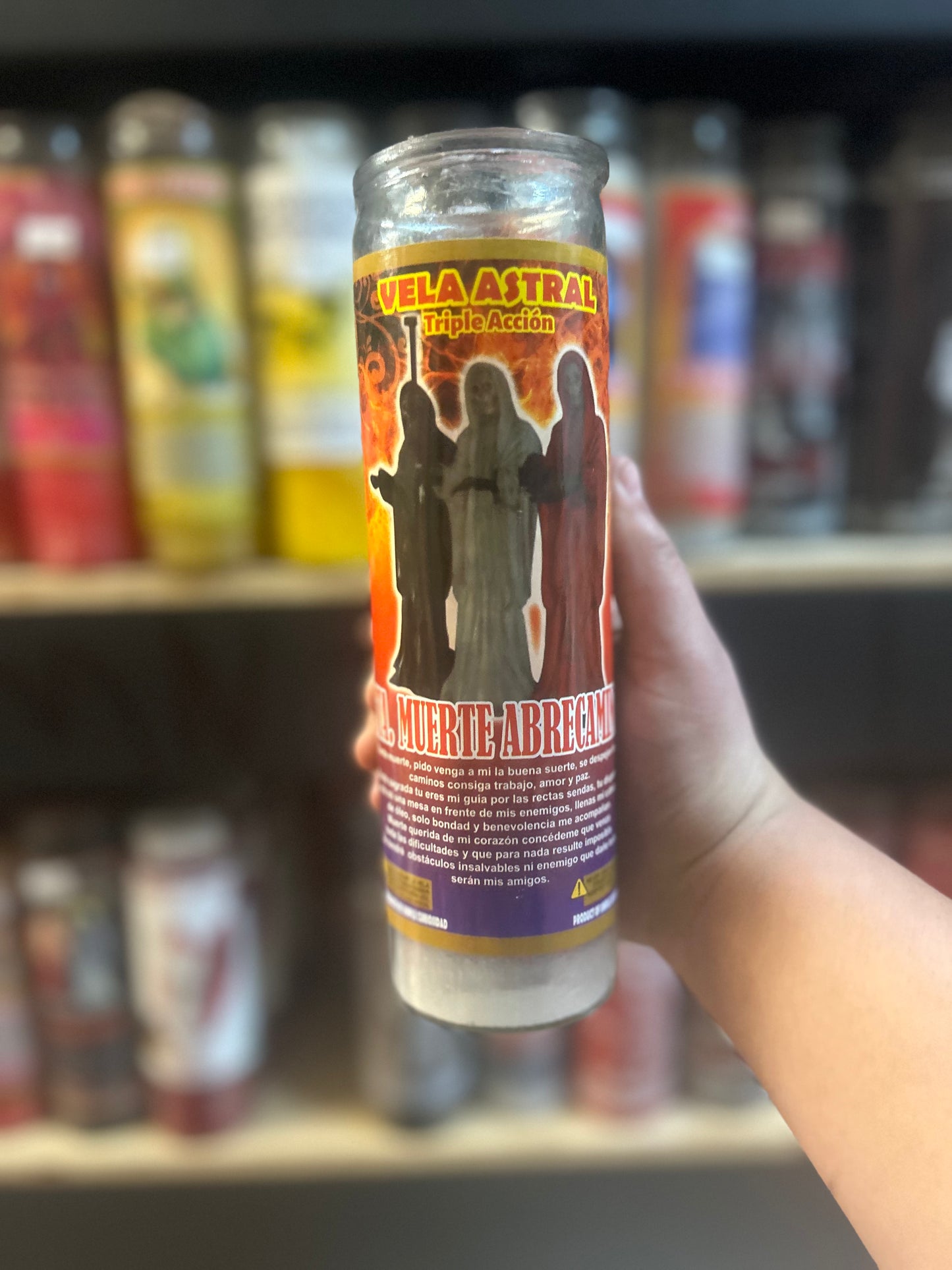 St muerte AbreCamino vela