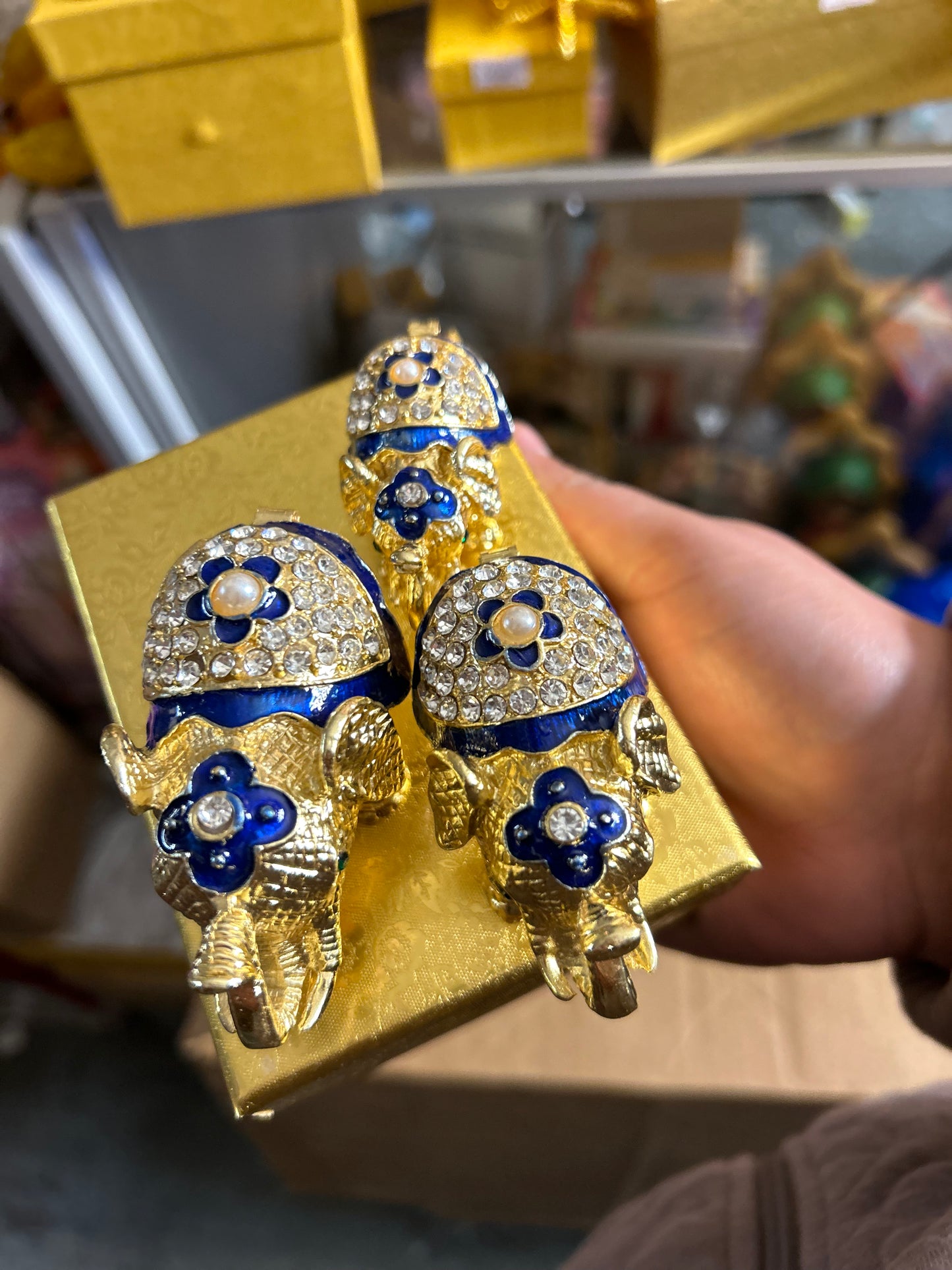 Elefante azul