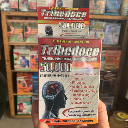 Tribedoce tiamina,piridoxina,cianocobalmaina