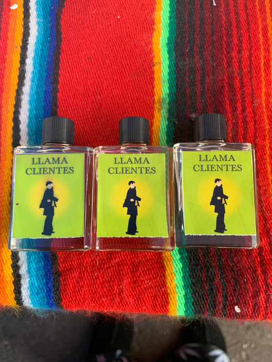 Llama clientes aceite