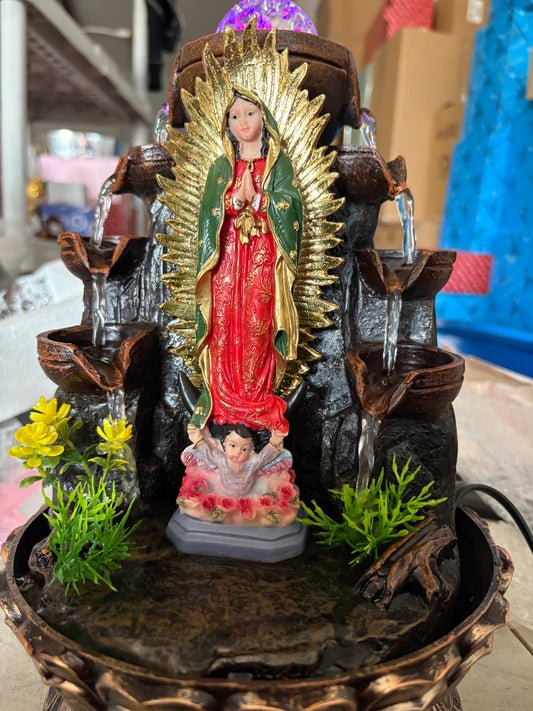 Fuente virgen de Guadalupe