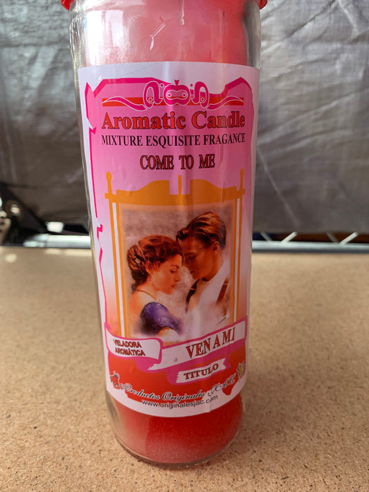 Veladora ven ami gel