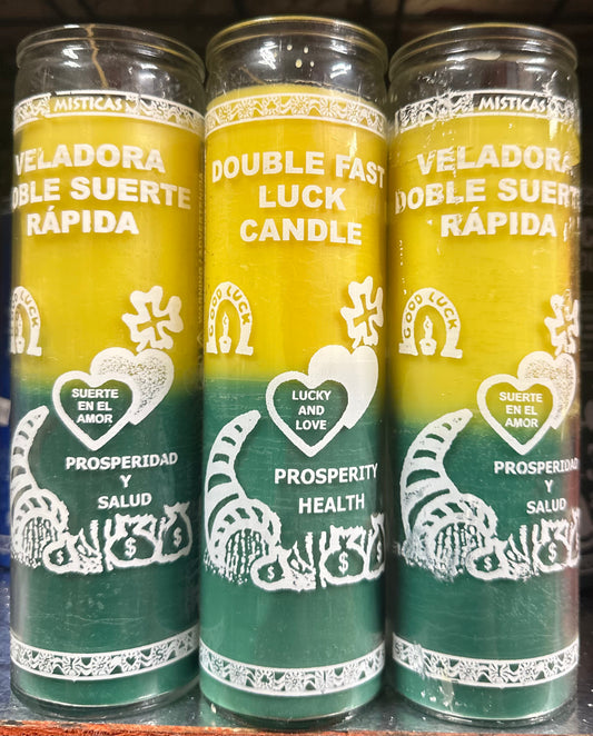 Vela Doble Suerte