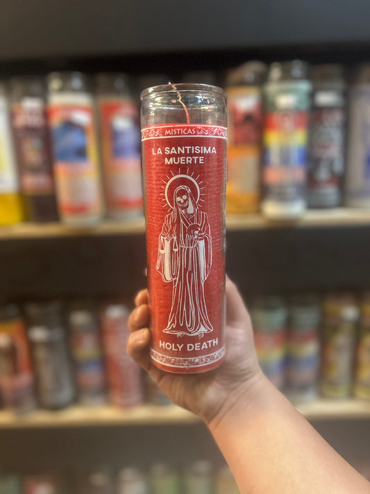 Vela st muerte roja