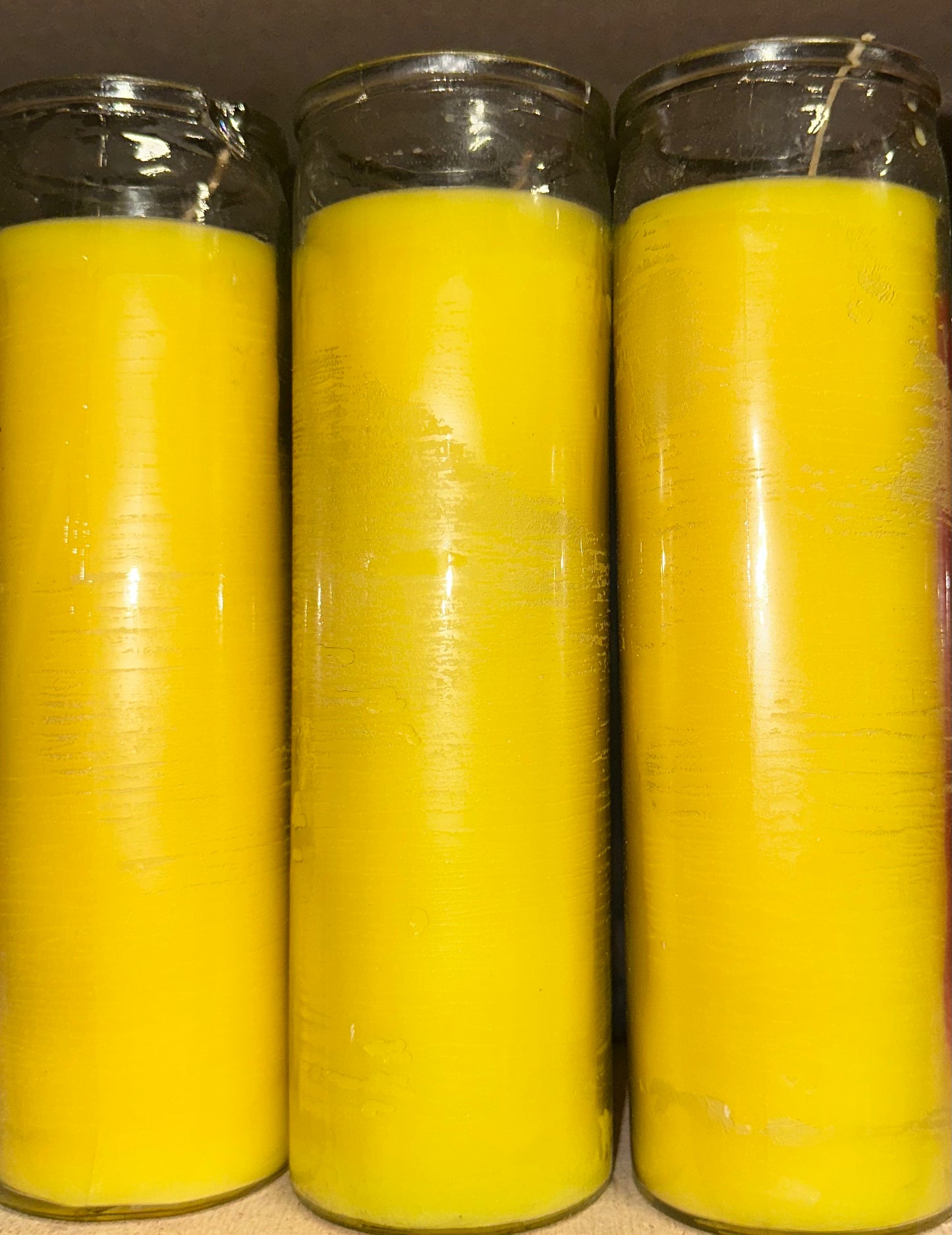 Veladoras lisas