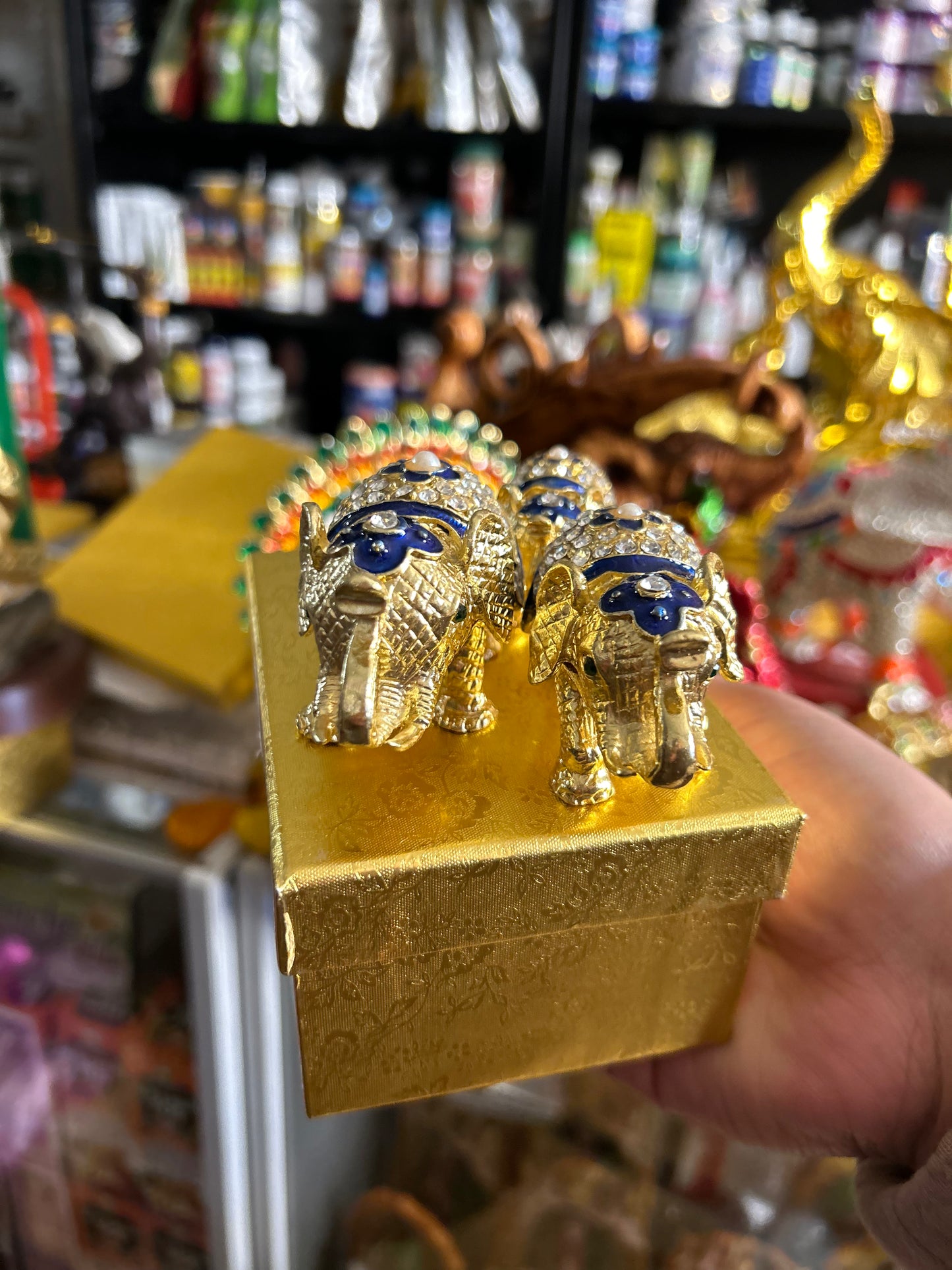 Elefante azul