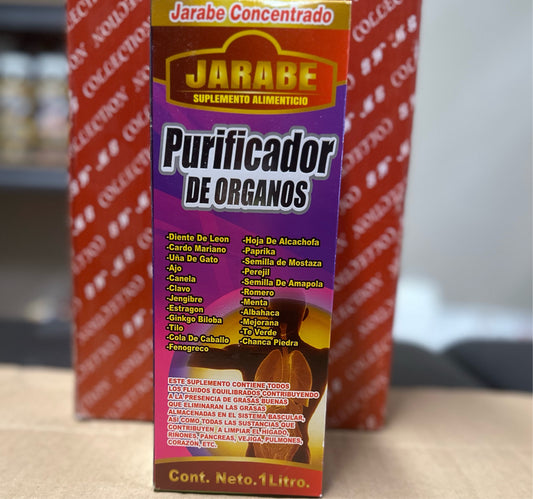 Jarabe de Purificador de órganos