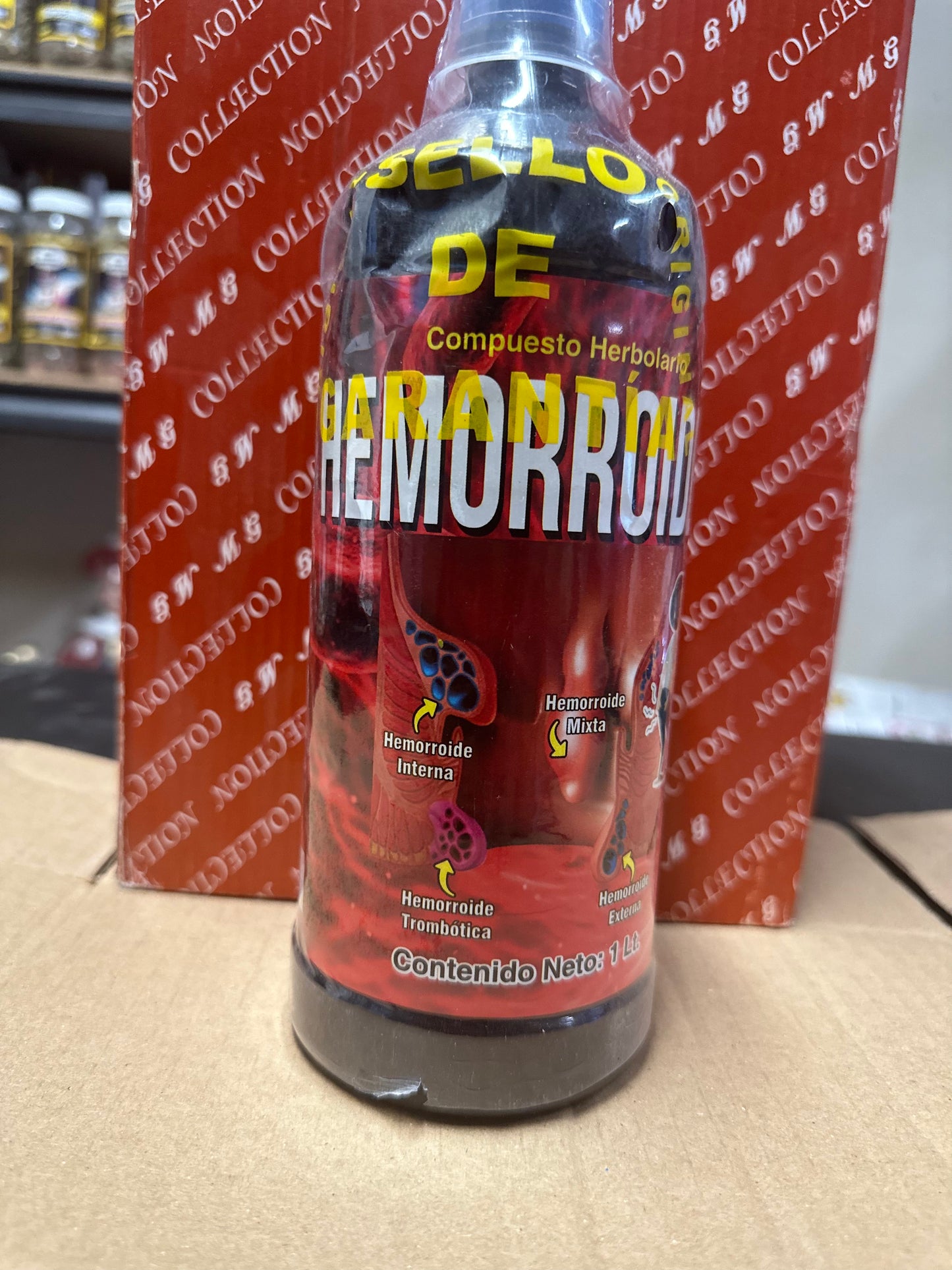 Hemorroides en líquido