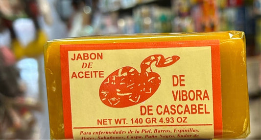 Jabón de víbora de cascabel