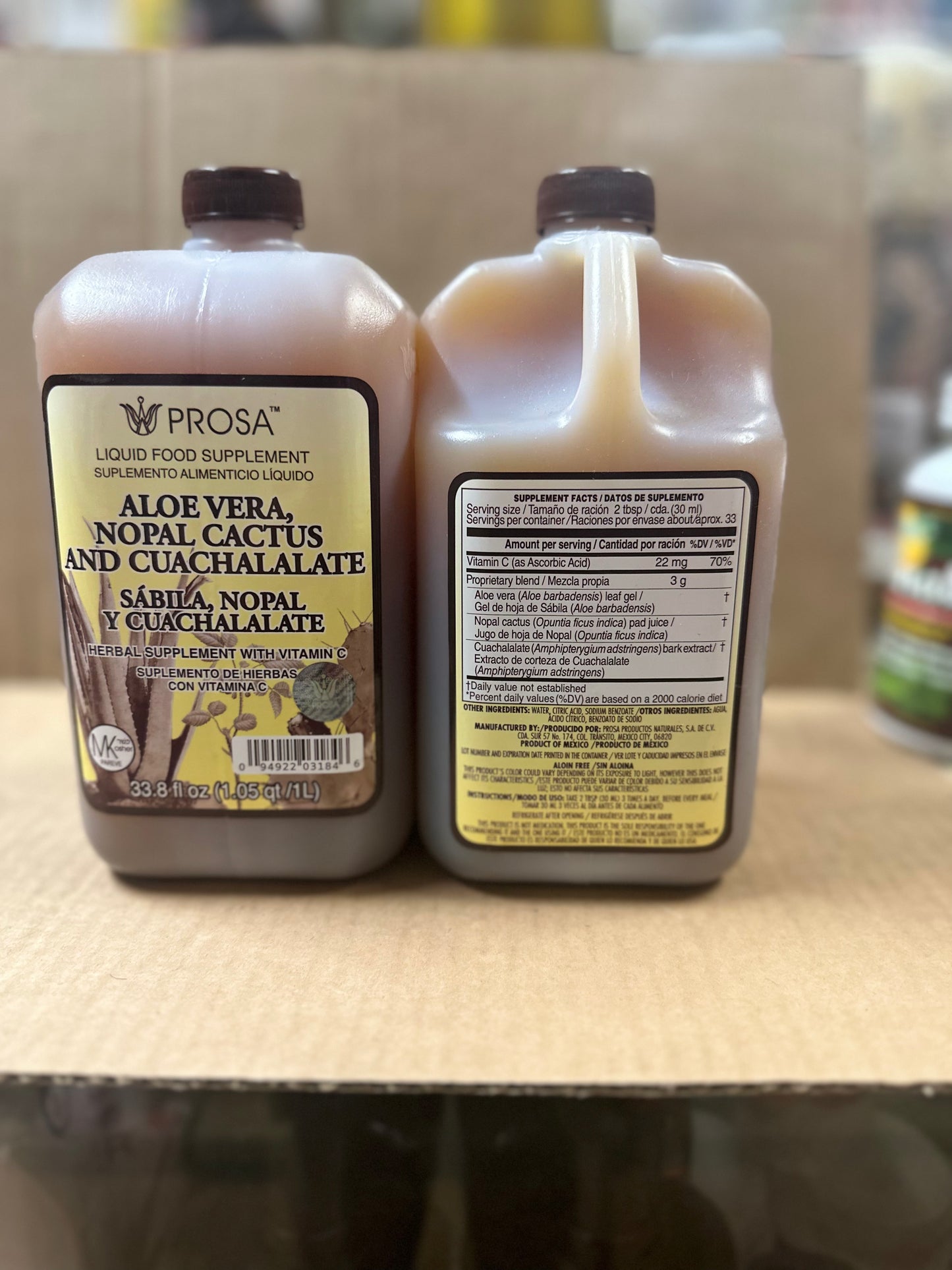 SÁBILA, NOPAL Y CUACHALALATE