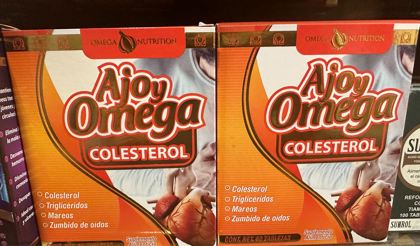 Ajo Omega Colesterol