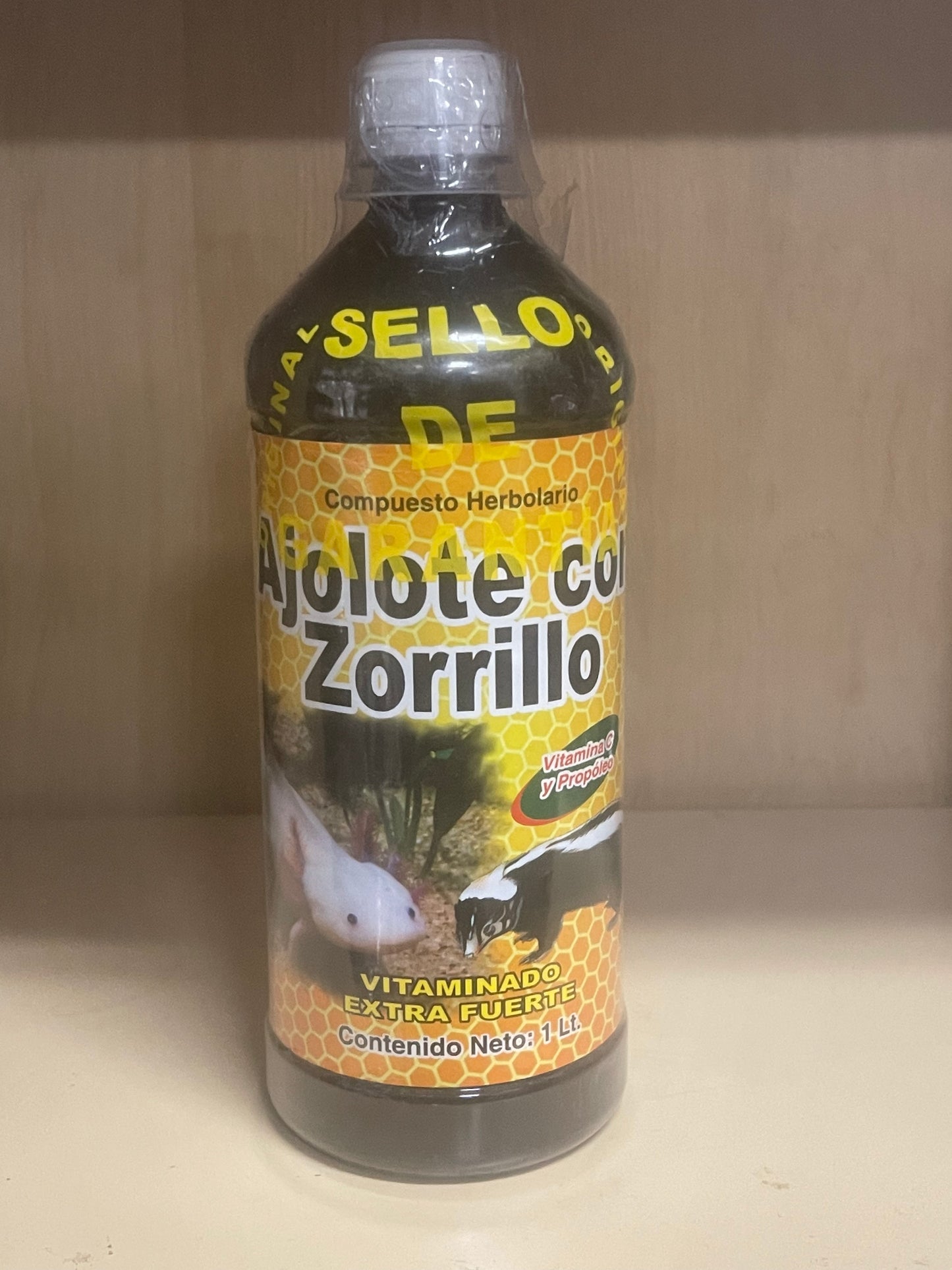 Ajolote con Zorillo